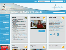 Tablet Screenshot of nvos-orthobanda.nl